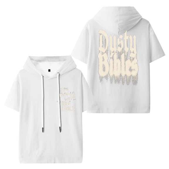 Josiah Queen Dusty Bibles Merch Hooded T-Shirts Women Men Short Sleeve Tee Casual Fashion Clothes
