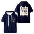thumbnail image 1 of Josiah Queen Dusty Bibles Merch Hooded T-Shirts Women Men Short Sleeve Tee Casual Fashion Clothes, 1 of 3