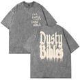 thumbnail image 1 of Josiah Queen Dusty Bibles Merch T-Shirt Cotton Wash Tee Women Men Short Sleeve Casual Crewneck Tee, 1 of 3
