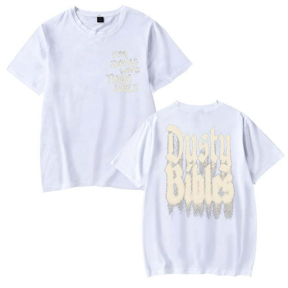 Josiah Queen Dusty Bibles Merch T-Shirt Women Men Casual Crewneck Short Sleeve Fashion Tee