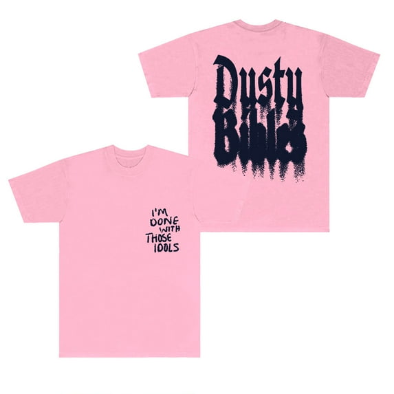 Josiah Queen Dusty Bibles T-Shirts Mt Zion Tour Merch Women Men Fashion Crewneck Short Sleeve Tee