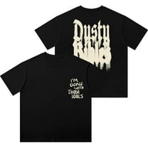 Josiah Queen Dusty Bibles Vintage Wash T-Shirts 2025 Tour Merch Women Men Cotton Short Sleeve Tee