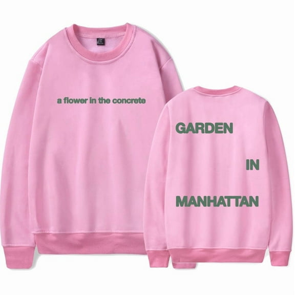 Josiah Queen Garden in Manhattan Ivory Men/Women Long Sleeve Crew Neck Sweater Men/Women Longsleeve Sweater