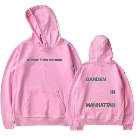 Josiah Queen Garden in Manhattan Merch Hoodies for men and women, fashionable long sleeved pockets, drawstring hoodies, street wear