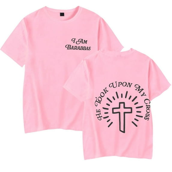 Josiah Queen I Am Barabbas Unisex Oversized Soft Cotton Crewneck T-Shirt - Graphic Print Short Sleeve Summer Casual Streetwear