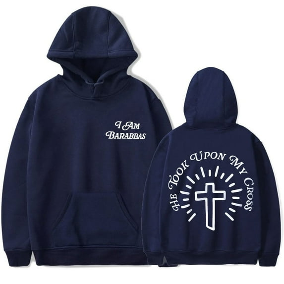 Josiah Queen I Am Barabbas Merch Hoodie unisex fashionable casual winter long sleeved touring sports shirt