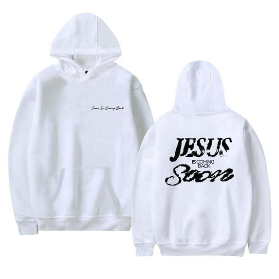 Josiah Queen Jesus Is Coming Back Soon Merch Hoodies Women Men Casual Long Sleeve Sweatshirt Clothes