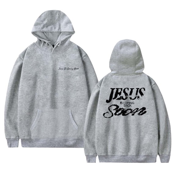 Josiah Queen Jesus Is Coming Back Soon Merch Hoodies Women Men Casual Long Sleeve Sweatshirt Clothes