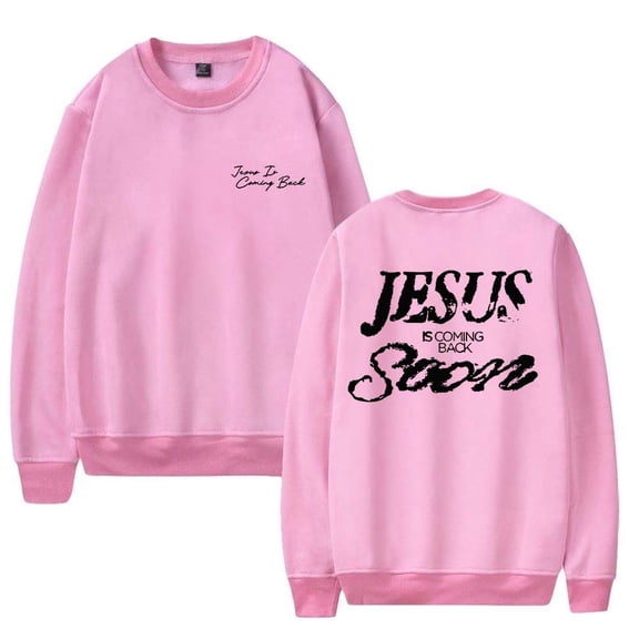 Josiah Queen Jesus Is Coming Back Soon Sweatshirt Women Men Casual Crewneck Long Sleeve Pullover Clothes