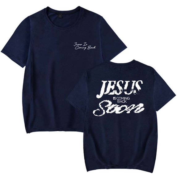 Josiah Queen Jesus Is Coming Back Soon T-Shirt Women Men Casual Crewneck Short Sleeve Tee