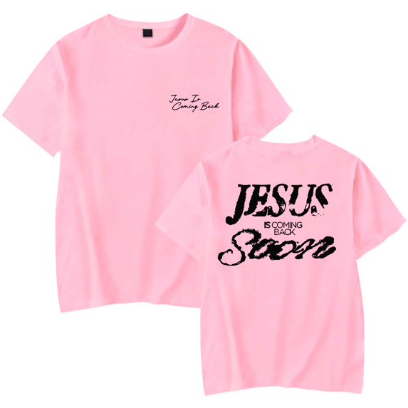 Josiah Queen Jesus Is Coming Back Soon T-Shirt Women Men Casual Crewneck Short Sleeve Tee