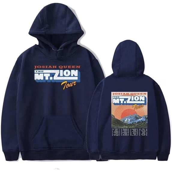 Josiah Queen Merch 2026 Mt.Zion New Album Hoodies Print Sweatshirt For Women Men