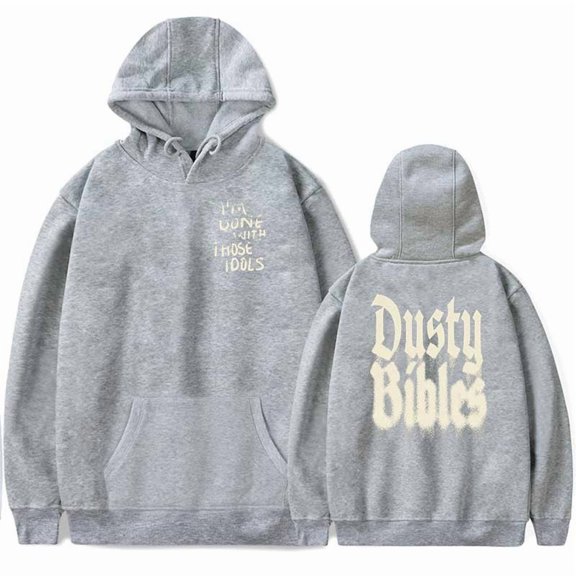 Josiah Queen Merch Dusty Bibles Hoodie Spring Autumn Fashion Men/Women Casual Long Sleeve Sweatshirts