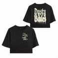 thumbnail image 1 of Josiah Queen Merch Dusty Bibles T-Shirt For Women&Girls Midriff Short Sleeve Summer Clothing Vest Tee, 1 of 5