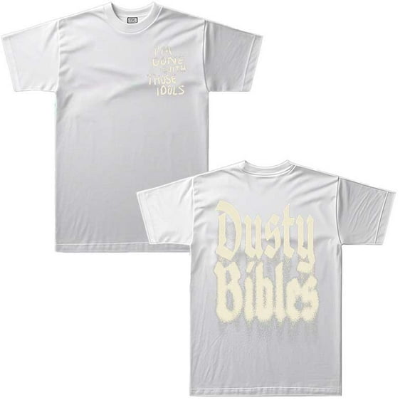Josiah Queen Merch Dusty BiblesSummer Unisex Short-sleeved T-shirt Fashion Y2K Printed Casual Stylish Design Tee