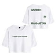 thumbnail image 1 of Josiah Queen Merch Garden In Manhattan T-Shirt For Women&Girls Midriff Short Sleeve Summer Clothing Vest Tee, 1 of 5