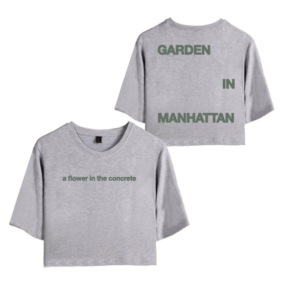 Josiah Queen Merch Garden In Manhattan T-Shirt For Women&Girls Midriff Short Sleeve Summer Clothing Vest Tee