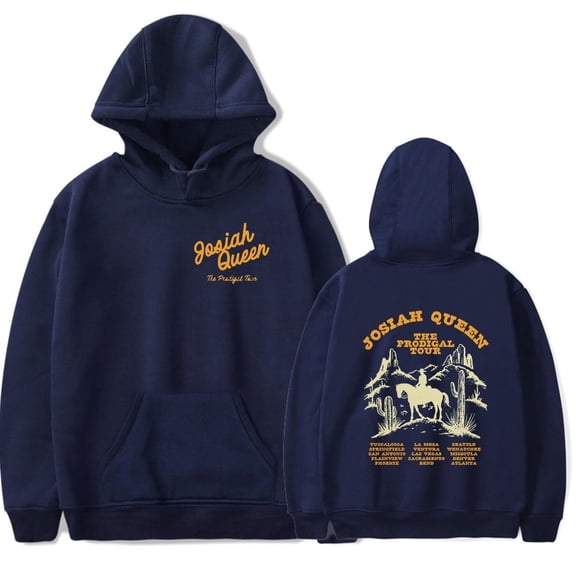 Josiah Queen Merch Hoodie The Prodigal Tour Pullover Women Men Long Sleeve Casual Hooded Sweatshirts