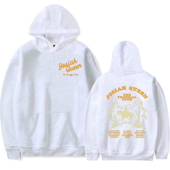 Josiah Queen Merch Hoodie The Prodigal Tour Pullover Women Men Long Sleeve Casual Hooded Sweatshirts
