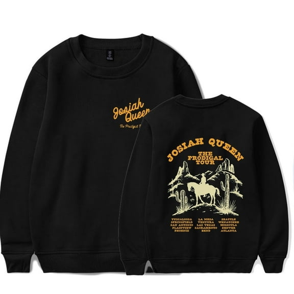 Josiah Queen Merch Hoodie The Prodigal Tour Sweatshirt Women Men Long Sleeve Casual Hooded Sweatshirts