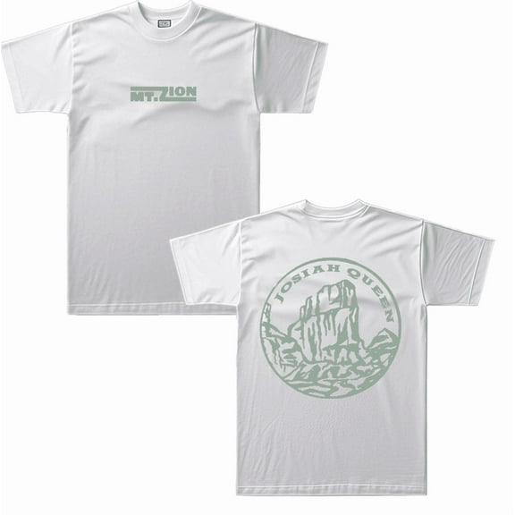 Josiah Queen Merch Mr.Zion Summer Unisex Short-sleeved T-shirt Fashion Y2K Printed Casual Stylish Design Tee