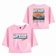thumbnail image 1 of Josiah Queen Merch Mr.Zion Tour T-Shirt For Women&Girls Midriff Short Sleeve Summer Clothing Vest Tee, 1 of 5