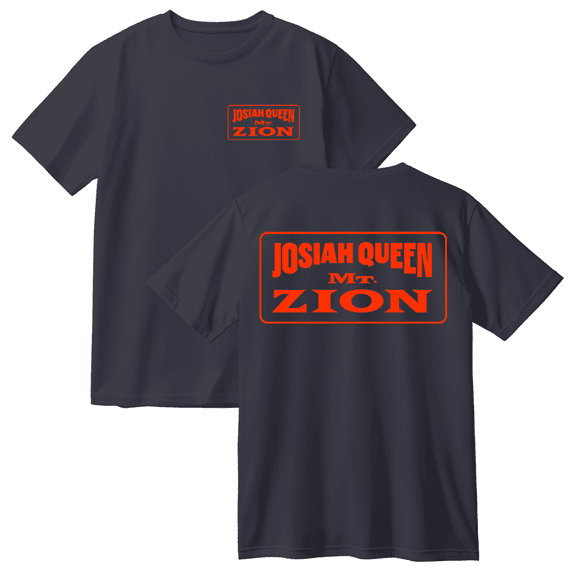 Josiah Queen Merch Mt Zion Cotton T-shirt Unisex Short Sleeve Crewneck Fashion Tee