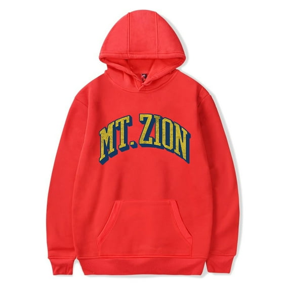 Josiah Queen Merch Mt. Zion Hoodie Women Men Long Sleeve Pullover Sweatshirt Casual Streetwear Clothes