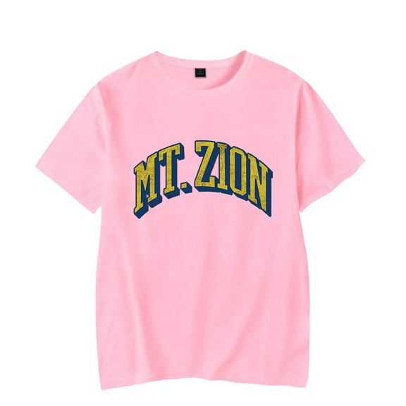 Josiah Queen Merch Mt. Zion T-shirt Round Neck Short Sleeve Women Men Casual Fashion Tee