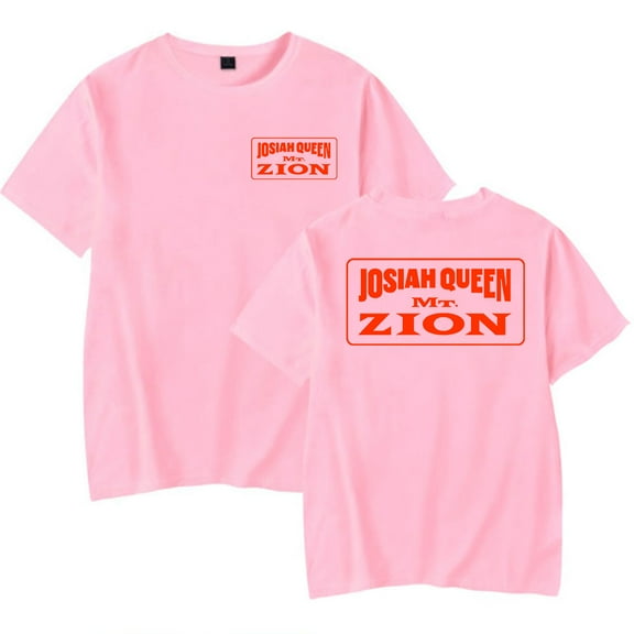 Josiah Queen Merch Mt Zion Tee Women Men Short Sleeve Round Neck T-shirt Casual Trendy Tops