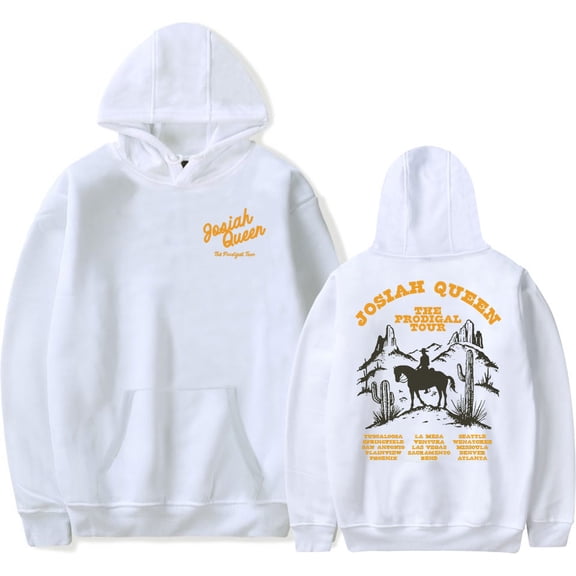 Josiah Queen Merch My Promised Land Tour 2025 Hoodie Spring Autumn Fashion Men/Women Casual Long Sleeve Sweatshirts