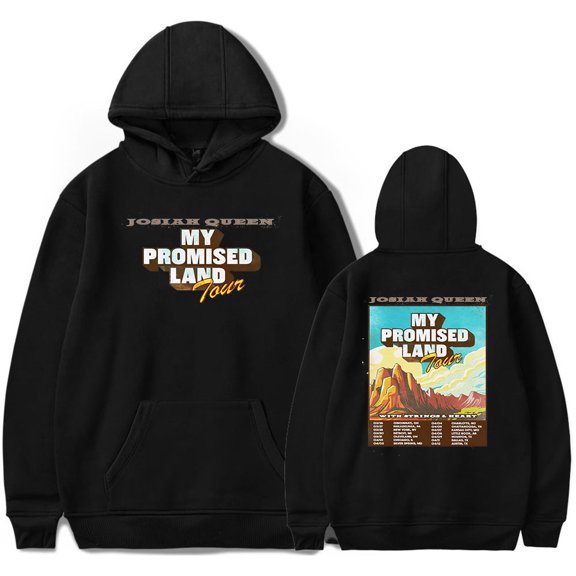 Josiah Queen Merch My Promised Land Tour Hoodie Spring Autumn Fashion Men/Women Casual Long Sleeve Sweatshirts