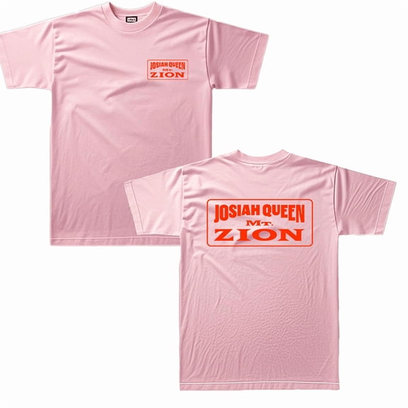 Josiah Queen Merch T-shirt Summer Unisex Short-sleeved Fashion Y2K Casual Stylish Design Tee