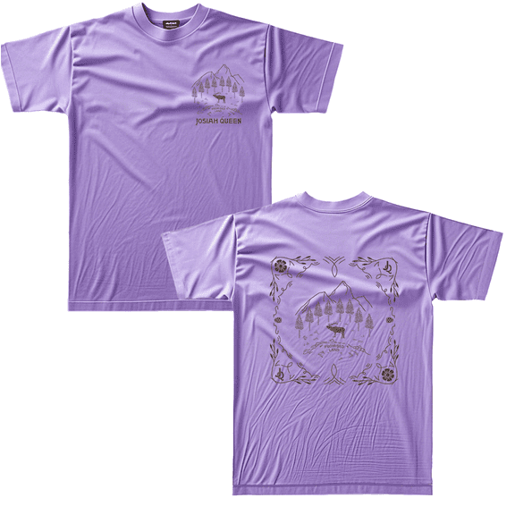 Josiah Queen Merch T-shirt Summer Unisex Short-sleeved Fashion Y2K Casual Stylish Design Tee