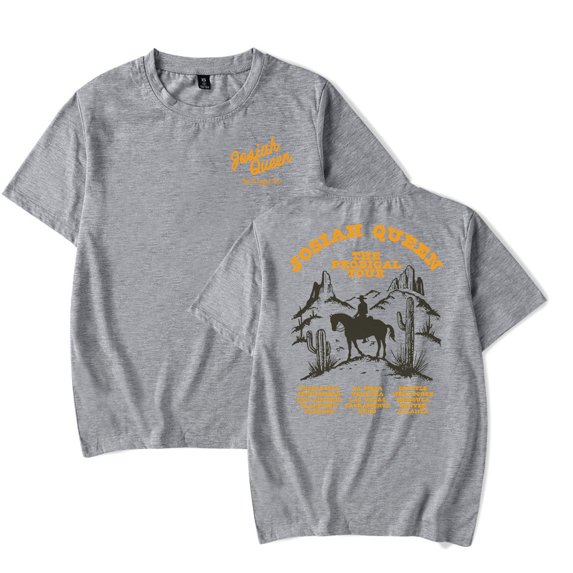 Josiah Queen Merch T-shirt Summer Unisex Short-sleeved Fashion Y2K Casual Stylish Design Tee