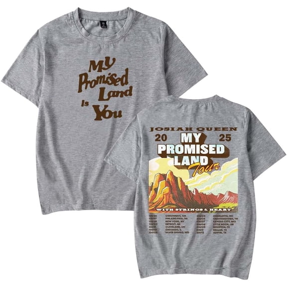 Josiah Queen Merch T-shirt Summer Unisex Short-sleeved Fashion Y2K Casual Stylish Design Tee