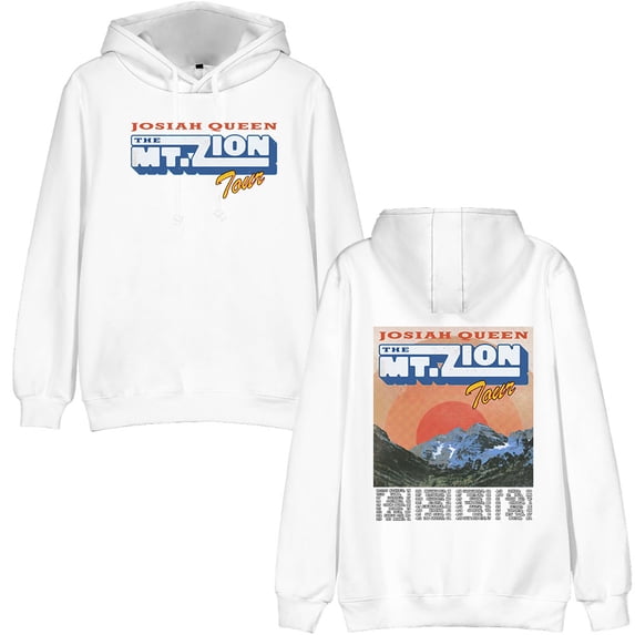 Josiah Queen Mt.Zion 2026 Tour Merch Bagless Hoodie Sweatshirt Streetwear Unisex Winter&Spring Casual Fashion Pullovers