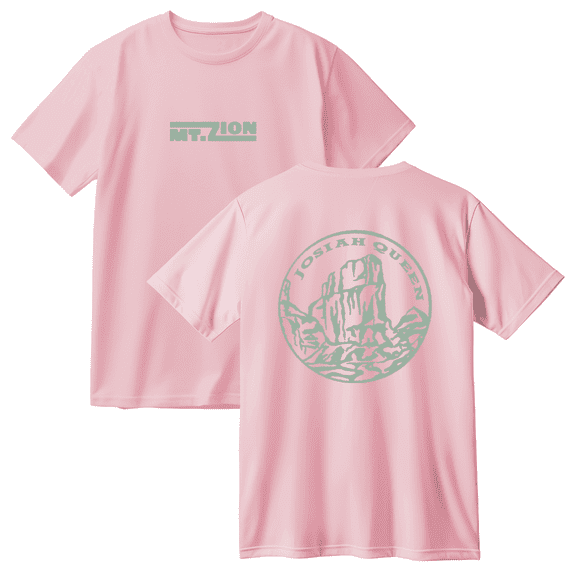 Josiah Queen Mt Zion Cotton T-shirt Women Men Short Sleeve Crewneck Fashion Tee