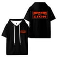 thumbnail image 1 of Josiah Queen Mt Zion Hooded T-Shirts Women Men Short Sleeve Tee Casual Fashion Clothes, 1 of 3