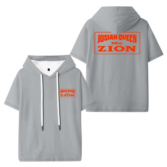 Josiah Queen Mt Zion Hooded T-Shirts Women Men Short Sleeve Tee Casual Fashion Clothes