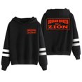 thumbnail image 1 of Josiah Queen Mt Zion Hoodie Pocketless Parallel Bars Sleeve Streetwear Women Men Hooded Sweatshirt, 1 of 3