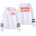 thumbnail image 1 of Josiah Queen Mt Zion Hoodie Pocketless Parallel Bars Sleeve Streetwear Women Men Hooded Sweatshirt, 1 of 3