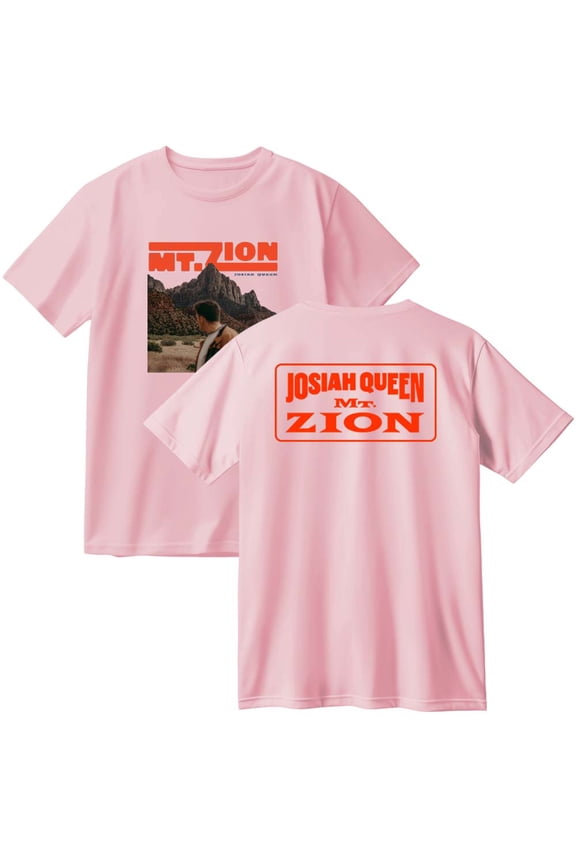Josiah Queen Mt Zion Merch Cotton T-Shirt Women Men Fashion Crewneck Short Sleeve Tee