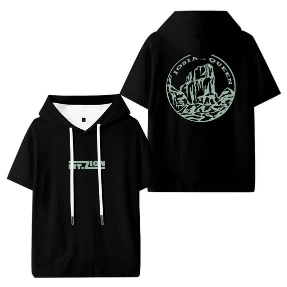 Josiah Queen Mt Zion Merch Hooded T-Shirts Women Men Short Sleeve Tee Casual Fashion Clothes