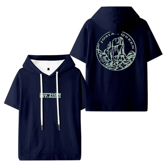Josiah Queen Mt Zion Merch Hooded T-Shirts Women Men Short Sleeve Tee Casual Fashion Clothes