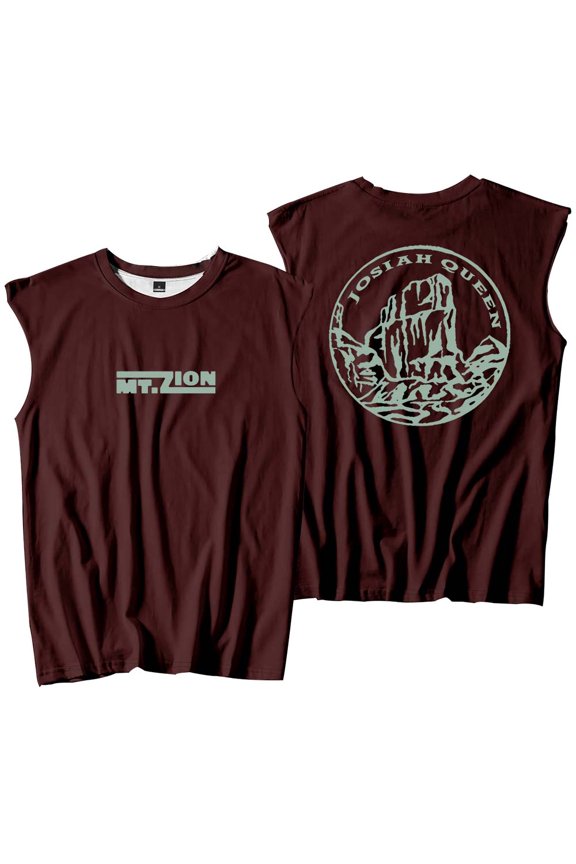 Josiah Queen Mt Zion Merch Tank Tops Sleeveless T-Shirt port Vest Women Men Casual Outdoor Sportwear