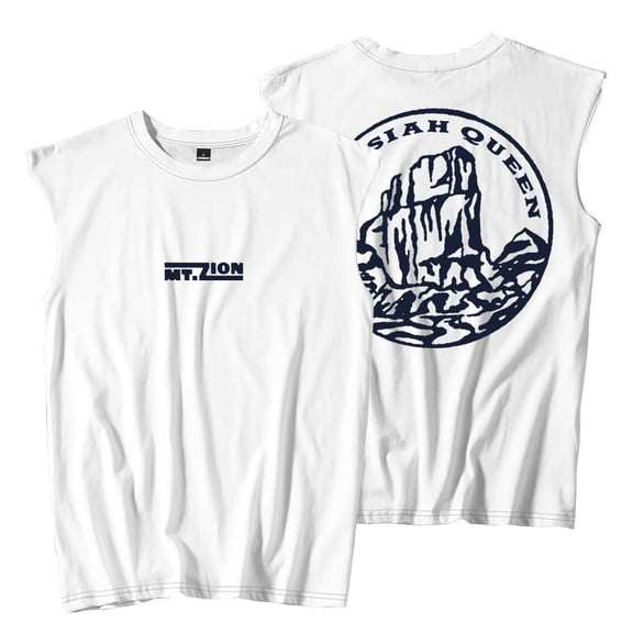 Josiah Queen Mt Zion Sleeveless T-Shirts 2025 Tour Merch Women Men Fashion Tank Tops