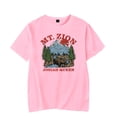 thumbnail image 1 of Josiah Queen Mt. Zion Tee Women Men Crewneck Short Sleeve Casual Trendy T-shirt, 1 of 3