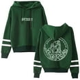 thumbnail image 1 of Josiah Queen Mt Zion Tour Merch Unisex Oversized Soft Pocketless Parallel Bars Sleeve Hoodie - Trendy Graphic Print Fall Winter Streetwear, 1 of 5
