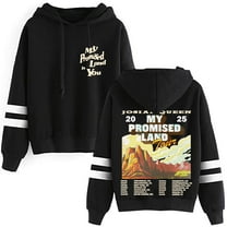 Josiah Queen My Promised Land Tour 2025 Merch Pullovers Pocketless Parallel Bars Sleeve Streetwear